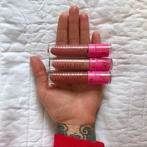 LOT OF 3 Jeffree Star Velour Liquid Matte Lipstick